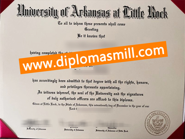 How to obtain fake UA Little Rock degree?