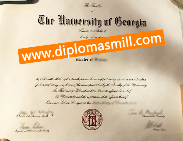 How much buy fake University of Georgia diploma?